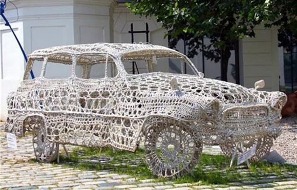 Knitted Car