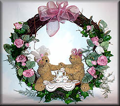 Tea Party Wreath