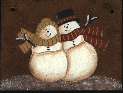 Snow Couple