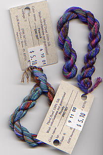 Two Skeins of Silk N Colors