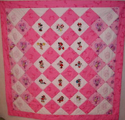 Minnie Mouse Quilt