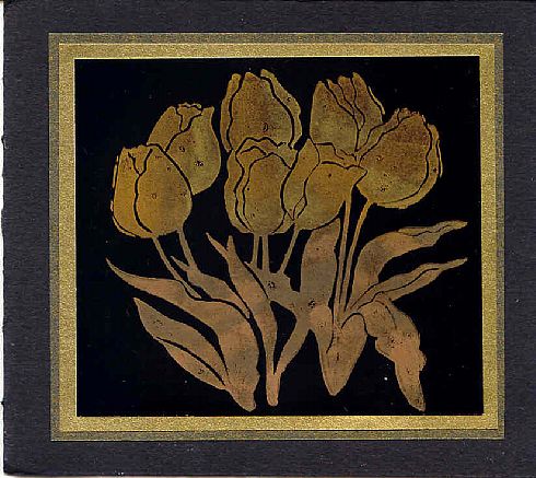 Gold flowers from Sue Debling