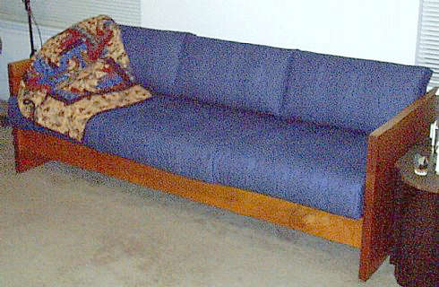Snakeskin Sofa