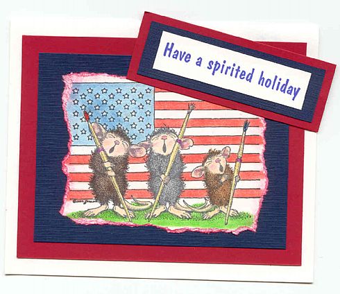 4th of July card