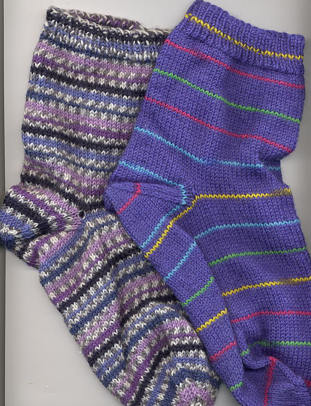 Prepatterned Socks