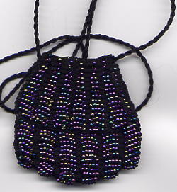 Beaded Knitted Bag
