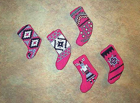 Navajo Rug Stockings