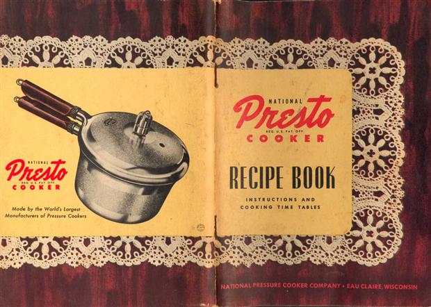 Presto cooker manual