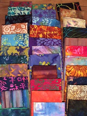 Becky's Shop Hop Batiks