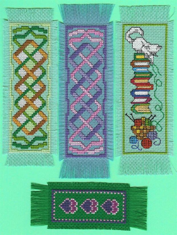More Cross Stitch Bookmarks