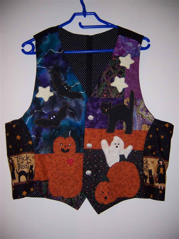 Halloween vest - front