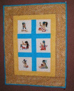 Indian Girl Quilt