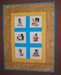 Indian Girl Quilt