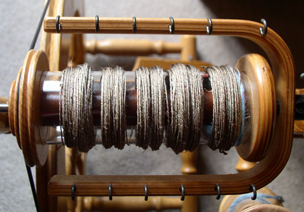 Twisty linen for cords