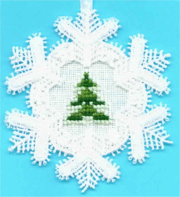 Linens and Lace Snowflake 