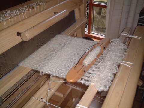 Mohair warp, front