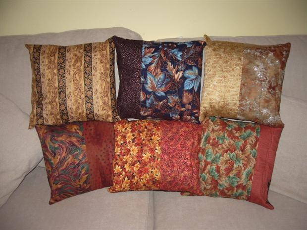Autumnal cushions