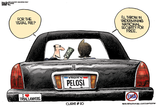 Pelosi's priorities...??