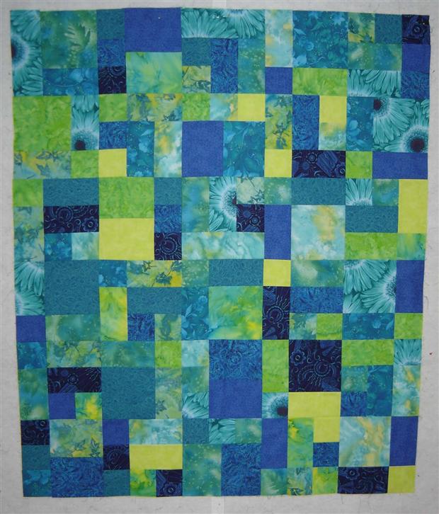 Laura's Yellow Brick Quilt