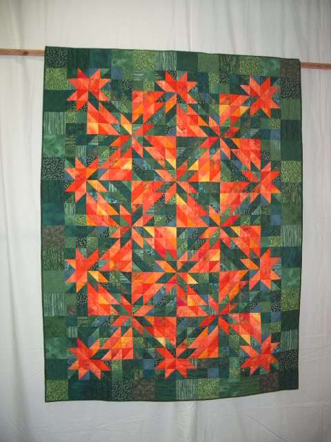 Hunters star quilt