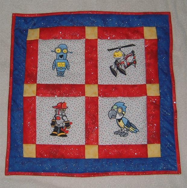 Robot wallhanging