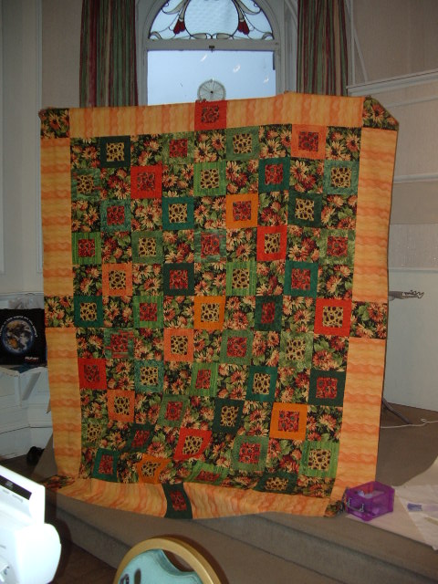 Sunflower quilt