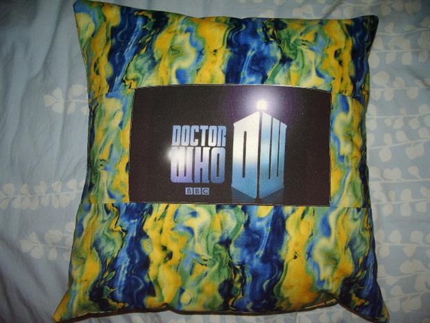 Dr Who cushion