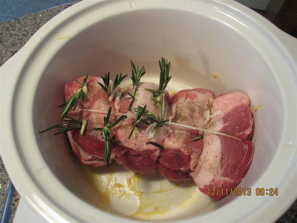 de-boned pork shoulder roast