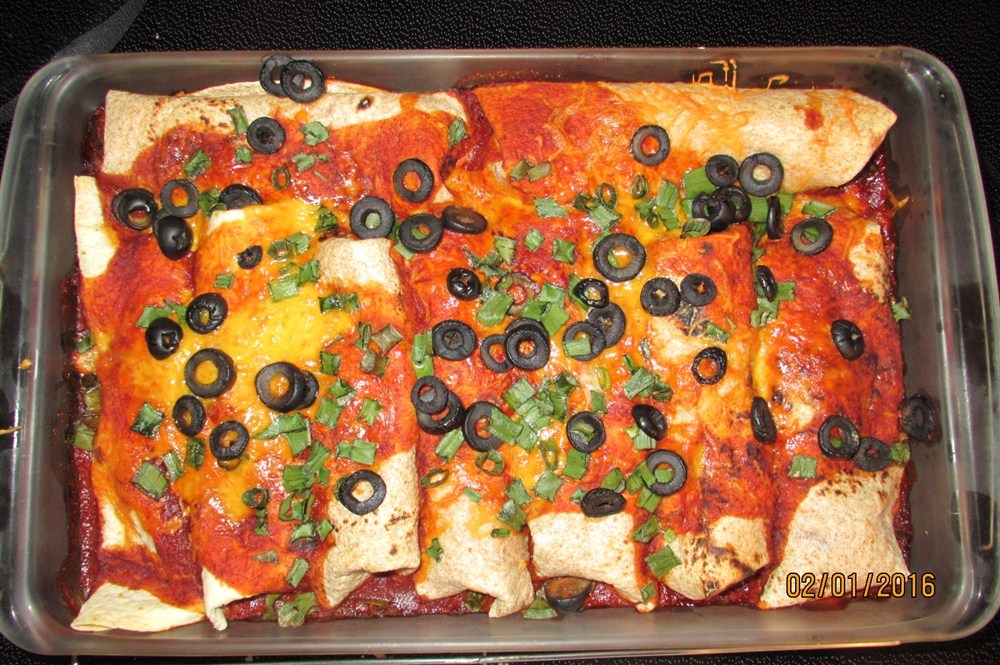 Vegetable Enchilada