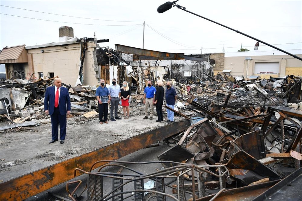 Kenosha Wis. visit by Trump