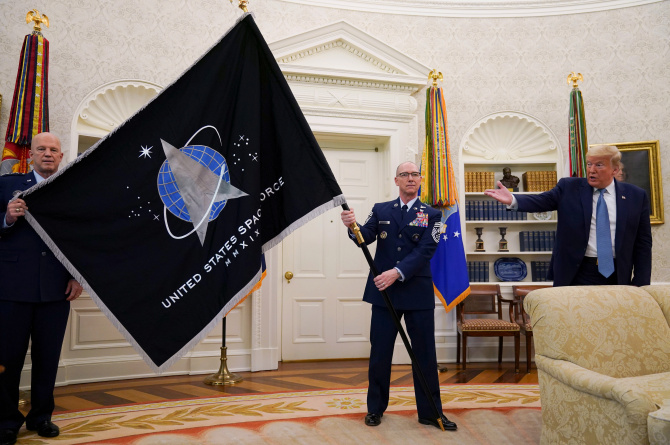 Trump establishes Space Force