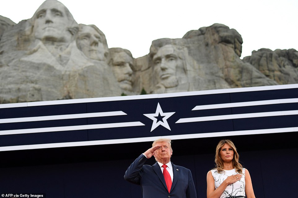 Trump rally at Mt Rushmore