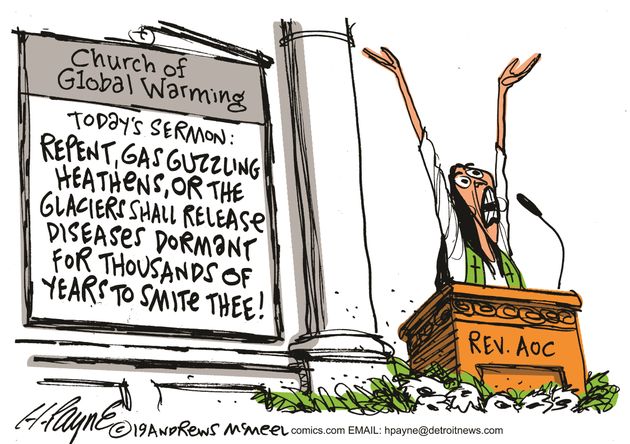 AOC Climate Alarmist 