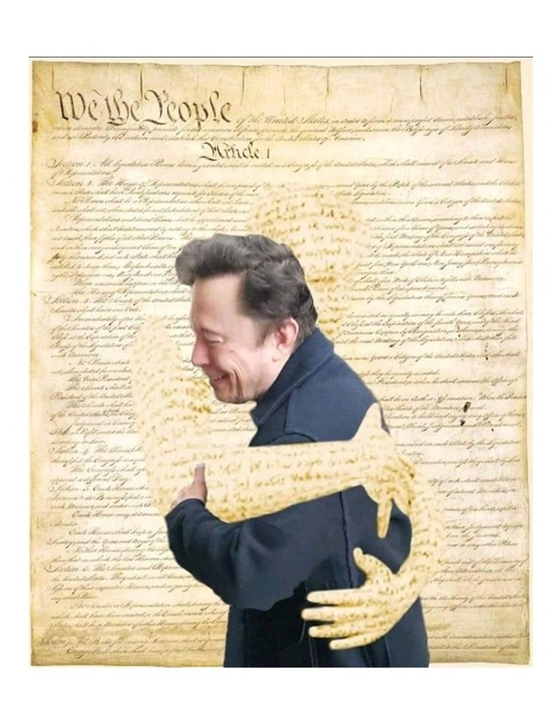 Musk loves Constitution