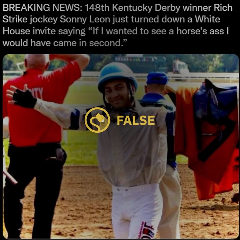 Kentucky Derby rumor