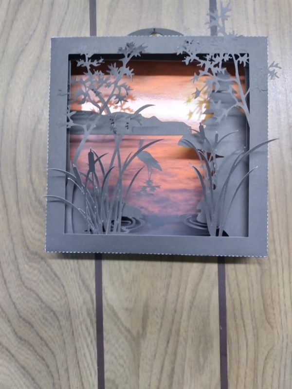 Crane shadowbox