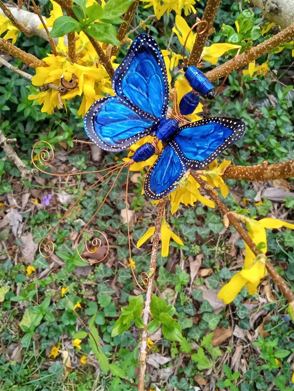 Aluminum butterfly