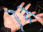 Finger-knit first row, cont'd - Crafts