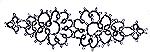 This is a small tatted motif which I then photocopied and sent to a friend who had it turned into a rubber stamp.
Tatting Kathy Morgret stamping