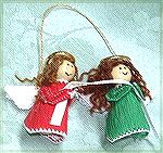These two come from the “Heavenly Messengers” pattern found at the Kreinik, Inc. Website (http://www.kreinik.com). Their banner says “Joy to the World”, and here’s hoping they bring joy to you too! Cr
