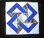 Around the Square is the first block (January) of the BOM (Quilt Block of the Month) Kathy Walker has started. See the home page of the Forum for directions to participate. I wrote the machine piecing