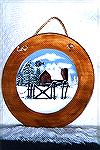 Barn Painted by Joanie Miller
decorative painting wood plate frame
