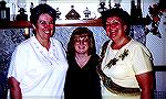 This was a picture taken in Florida of Barb Efflandt, Sue Sommerville and Joan Petty. All three are really good stamping friends and love to spend time with each other exchanging ideas and learning ne