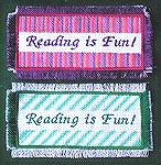 This is a machine embroidered bookmark that was worked by Kyra Tenpenny for our 2002 bookmark swap. This is my own design created in Pe-Design.BM2002Swap24Kyra Tenpenny