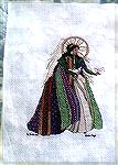 This is the latest of the Marbek Angels, and it has been worked o/o. CCS Counted CrossStitch XS Stitchery embroidery Marbek's Shalom AngelBettyTurner