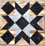 Lynn''s version of the QCister September BOM block, Swing in the Center. I used machine piecing techniques.

BOM Swing in the Center
Lynn Blake