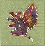 I digitized this autumn leaf applique using the generic digitizing software program "Autodigitizing".  It is sewn out on hand dyed fabric by Primrose Gradations and the applique is a  Hoffman batik.  