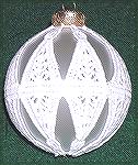 This ornament is from a Criswell Christmas ornament sampler for machine embroidery. A great deal for $20. I can''t wait to stitch out the others.Lace Christmas OrnamentKyra Tenpenny