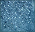 Sashiko stitching.  My first attempt. Stitches are not as even as I would like, but I got better in short order.Su's Sashiko #1Su Butler