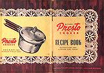 This is the cover of the original manual supplied with my grandmother's Presto pressure cooker, purchased in 1947.  Inside, there are photos of "the bright, cheerful, modern kitchen at the National Pr